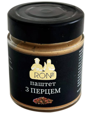 Паштет з перцем Roni скло 160г